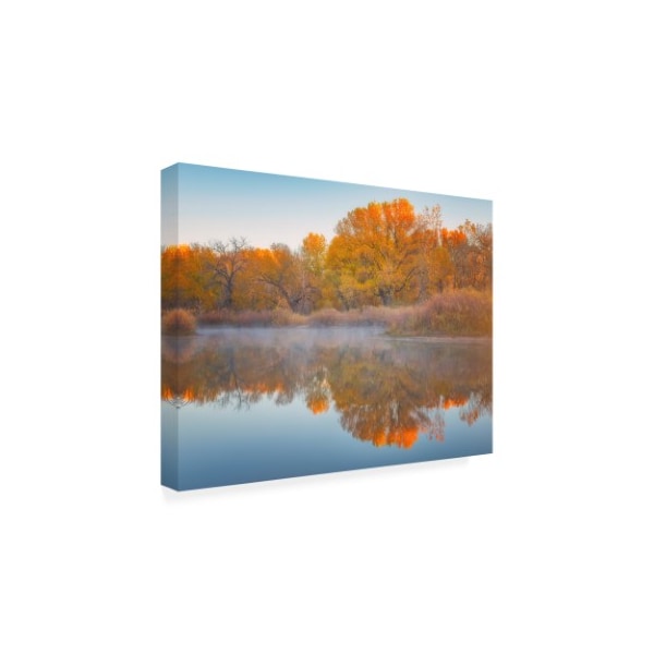 Darren White Photography 'Autumn's Reflection' Canvas Art,14x19